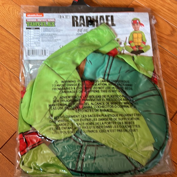 Brand new never worn ninja turtles costume size 0-6 months - Picture 5 of 11